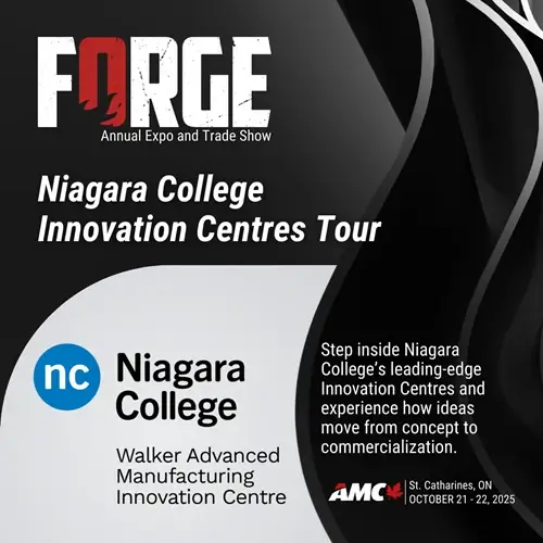 Niagara College Innovation Centres Tour at Expo 2025